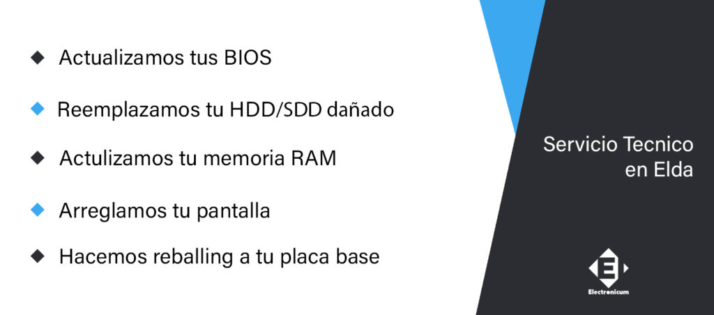 servicio tecnico macpro en Elda