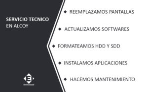 servivio tecnico macbook air en Alcoy